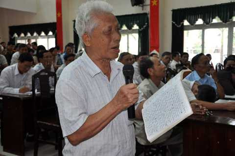 ông Thanh, tham nhũng, tiếp xúc cử tri, Nguyễn Bá Thanh, Đà Nẵng