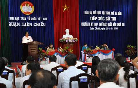 ông Thanh, tham nhũng, tiếp xúc cử tri, Nguyễn Bá Thanh, Đà Nẵng