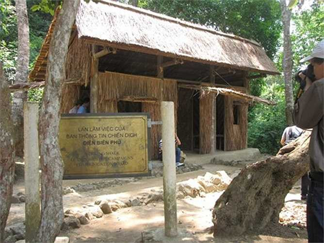 Nơi làm việc của Ban thông tin chiến dịch Điện Biên Phủ