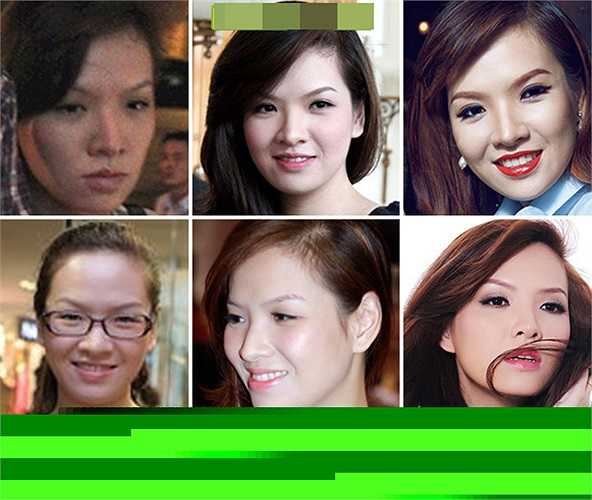 Đan Lê có làn da khá mịn màng, trắng sáng nhưng nếu thiếu phấn son cô vẫn không thể nổi bật.