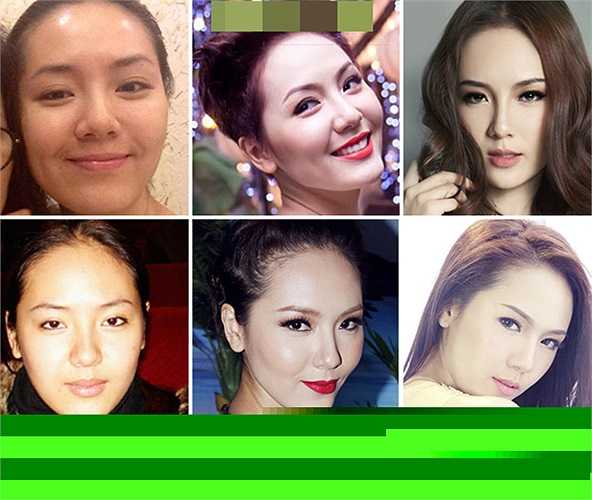 Ca sỹ Phương Linh vốn có khuôn mặt xinh đẹp với các nét nhỏ nhắn rất hài hòa, vì thế khi để mặt mộc cô vẫn rất ăn hình.