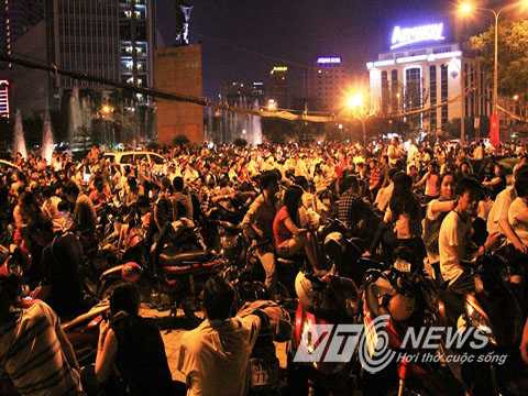 pháo hoa, ngày giải phóng, lễ 30/4, tphcm, Sài Gòn