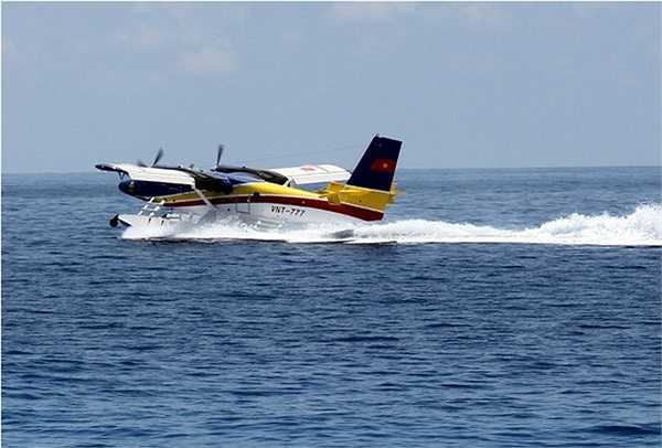 Đầu tháng 3 vừa qua, thủy phi cơ này đã tham gia bay tìm kiếm chiếc máy bay Boeing-777 mất tích của Malaysia Airlines.