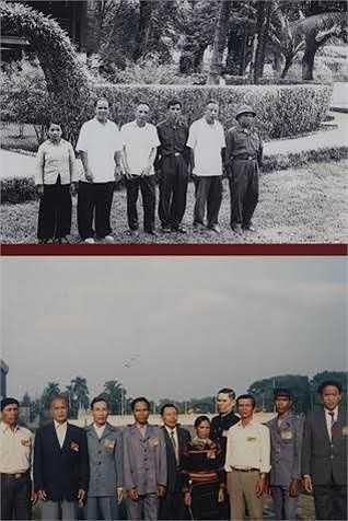 Anh hùng Núp và gia đình viếng thăm lăng Bác. Theo Kiến Thức