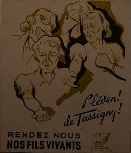 Những bà mẹ bật khóc với lời nguyền rủa: 'De Trassigny! Trả lại chúng tôi những đứa con còn sống' (De Trassigny là Tổng chỉ huy quân viễn chinh Pháp). 