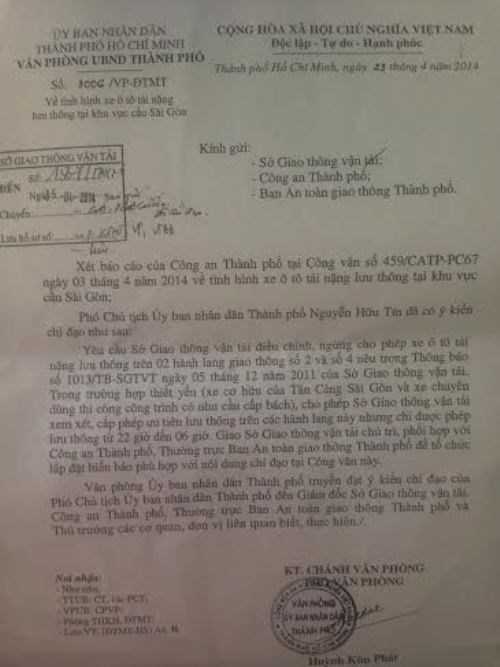 Báo cấm trước 1 ngày, Sở GTVT 'bẫy' tài xế xe tải?