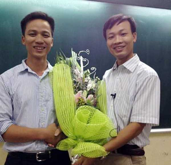 Vui tính, thân thiện với học sinh, thầy Dũng được các trò đặt rất nhiều biệt danh.