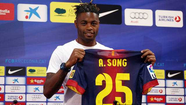 Alex song to man utd