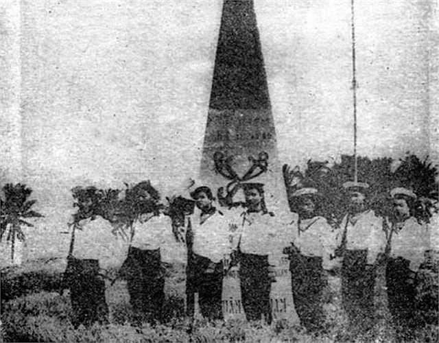 Hải quân Việt Nam trên đảo Song Tử Tây, thuộc quần đảo Trường Sa. 