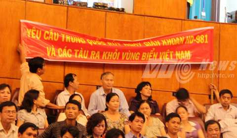 Đà Nẵng, mit tinh, phản đối, bành trướng, Trung Quốc, giàn khoan, căm phẫn