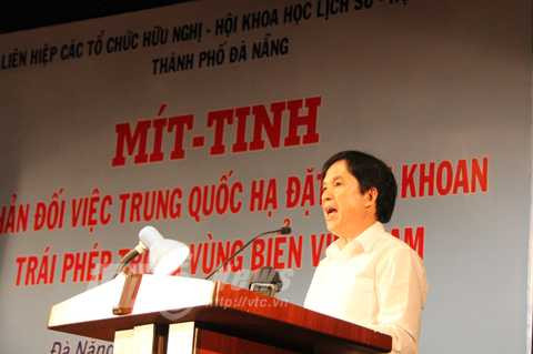 Đà Nẵng, mit tinh, phản đối, bành trướng, Trung Quốc, giàn khoan, căm phẫn