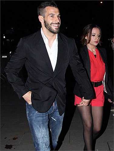 Alvaro Negredo và vợ Clara