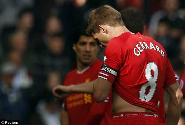 Cay đắng ‘tội đồ’ Steven Gerrard