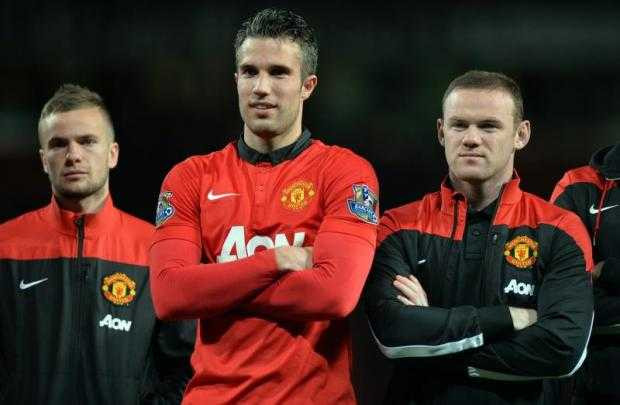 van persie vs rooney