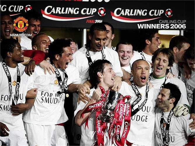 Bộ đôi này giúp Man Utd có danh hiệu đầu tiên sau 3 năm - chức vô địch League Cup 2006