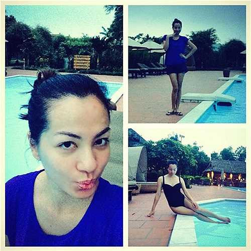 Sau tất cả, dường như Ngọc Thuý đằm thắm và bình an hơn.