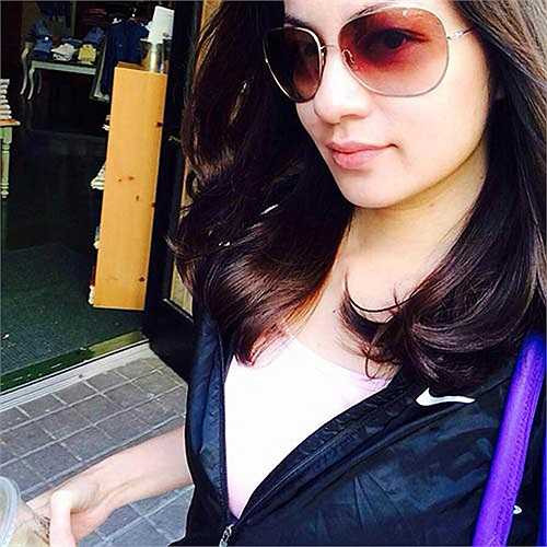 Cận cảnh gương mặt trẻ trung của Ngọc Thuý