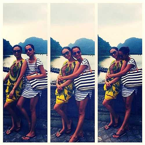 Dù đã là mẹ của 3 con nhưng siêu mẫu vẫn giữ được cho mình dáng người rất chuẩn.