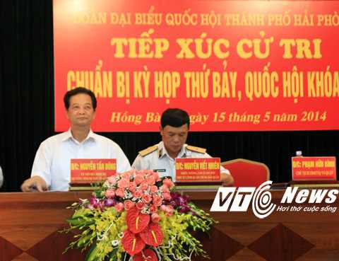 vùng đặc quyền kinh tế, thềm lục địa, giàn khoan Hải Dương 981, Trung Quốc, Quốc tế, Thủ tướng Chính phủ Nguyễn Tấn Dũng