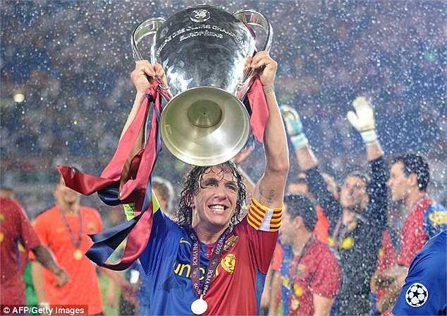 Cùng với Barca, Puyol đã giành được rất nhiều thành tích