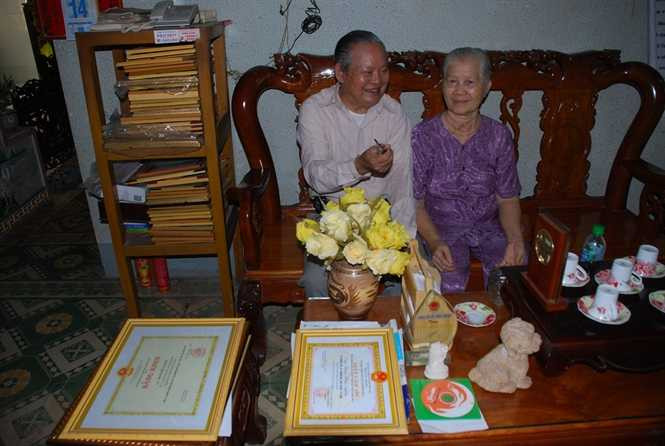 Vợ chồng ông bà Đặng Hữu Nghĩa - Lê Thị Hảo