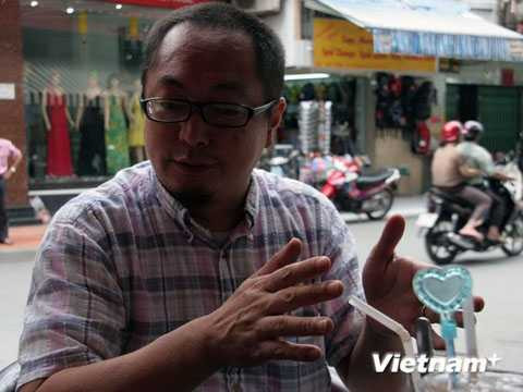 phóng viên Nhật, Việt Nam, Hoàng Sa, giàn khoan, Trung Quốc