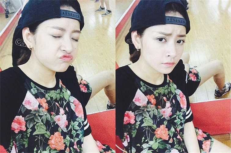 Chi Pu nhí nhảnh, đáng yêu.