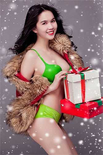 Nước da trắng ngần không tì vết.