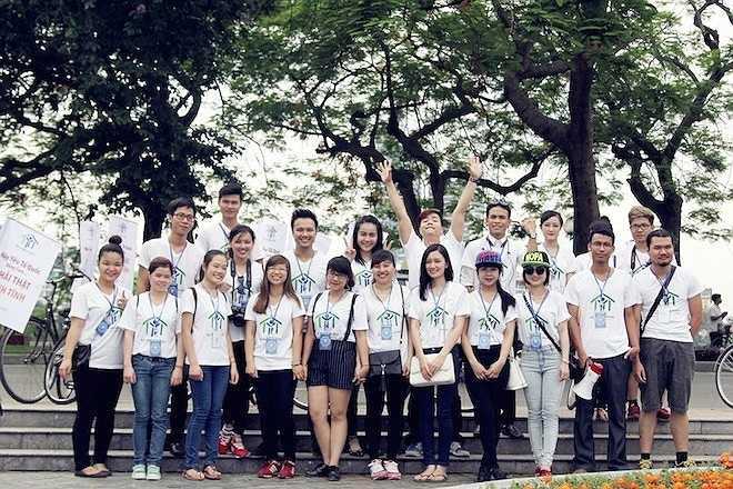 Các thành viên đều tỏ ra hào hứng, thích thú khi tham gia chương trình.