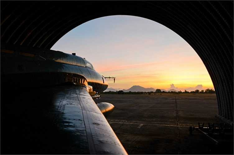 Trực sẵn sàng cất cánh làm nhiệm vụ. 