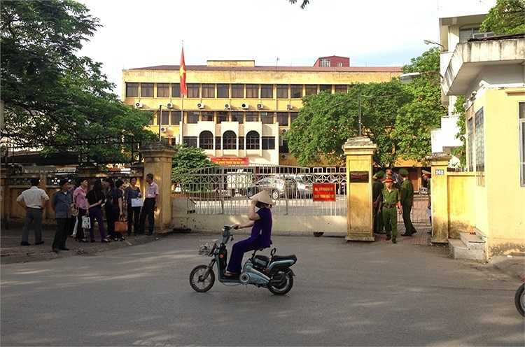 Tòa phúc thẩm TAND tối cao nơi diễn ra phiên xét xử phúc thẩm Dương Tự Trọng và đồng phạm