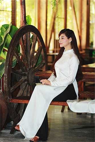 Cô hi vọng với hình ảnh này, mọi người sẽ biết đến cô nhiều hơn với hình ảnh người con gái đất bắc.