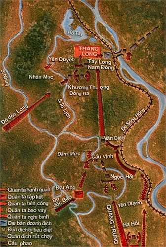 Năm 1788 - 1789, quân Thanh xâm lược nước ta. Người anh hùng áo vải Quang Trung - Nguyễn Huệ đã phất cờ khởi nghĩa, cùng nghĩa quân Tây Sơn làm nên trận Ngọc Hồi - Đống Đa lịch sử, đập tan âm mưu xâm lược của nhà Thanh và ý đồ bán nước của Lê Chiêu Thống. 