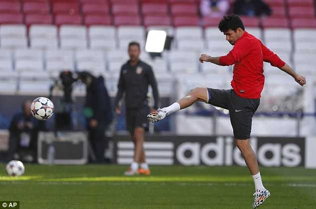 Điên cuồng tập luyện, Diego Costa sẵn sàng chiến Real