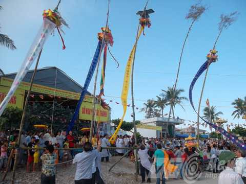 Hoàng Sa, cầu siêu, dân binh, binh phu, Lý Sơn, ngư dân, Đại lễ