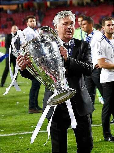 Và Carlo Ancelotti có cơi hội trở thành HLV đầu tiên sở hữu 4 chiếc cúp bạc Champions League danh giá. Ancelotti đã giành 2 danh hiệu này cùng AC Milan và 1 cùng Real