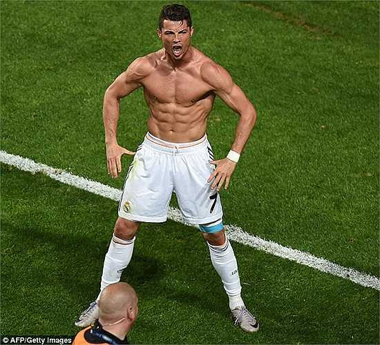 CR7 khoe thân hình chuẩn hơn cả người mẫu chuyên nghiệp trứ danh