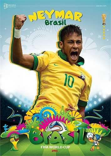 Neymar là thần đồng bóng đá Brazil, được nhiều CLB lớn trên thế giới theo đuổi khi còn khoác áo CLB Santos. 
