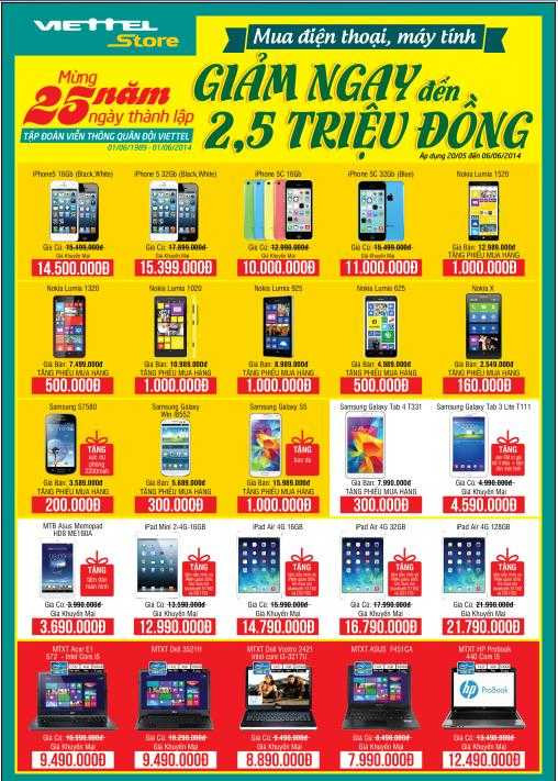 Cơ hội sở hữu tivi trị giá 100 triệu đồng tại Viettel