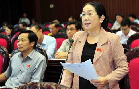 Đại biểu Võ Thị Dung