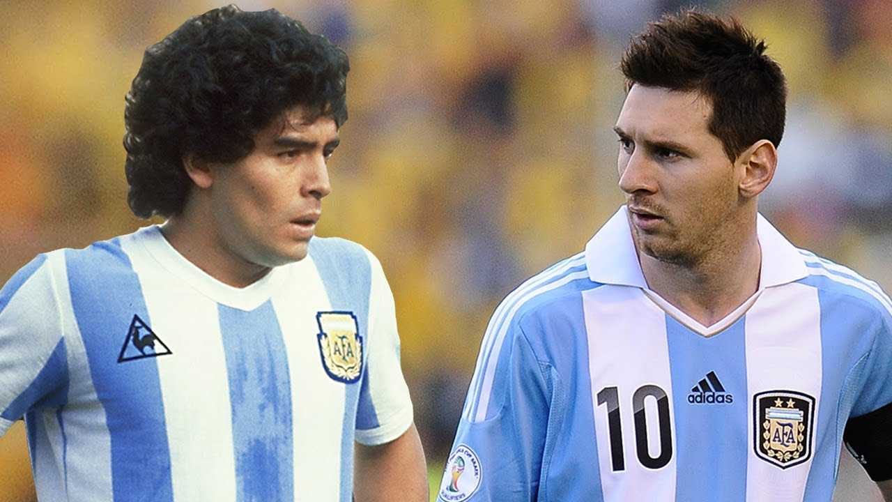 Messi ghen tị tên tuổi của Marandona