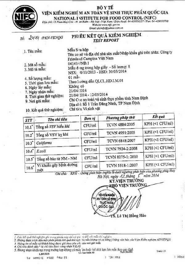 Sữa cô gái hà lan