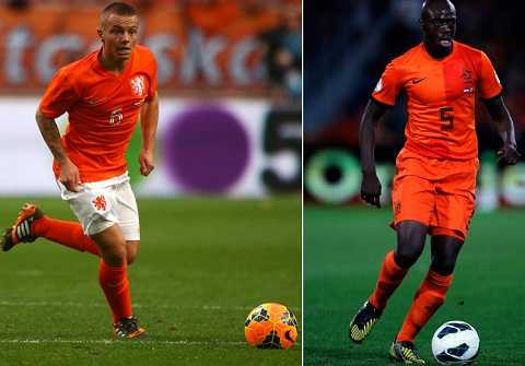Jordy Clasie và Martins Indi - 2 tài năng trẻ Van Gaal quan tâm đặc biệt