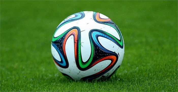 Trái bóng Brazuca - bóng thi đấu chính thức của World Cup 2014 được hãng Adidas sản xuất tại Pakistan.