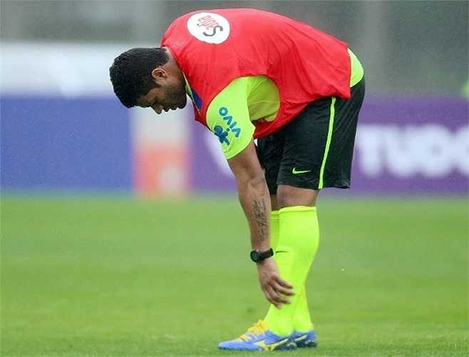 Hulk bị đau nhẹ trong buổi tập