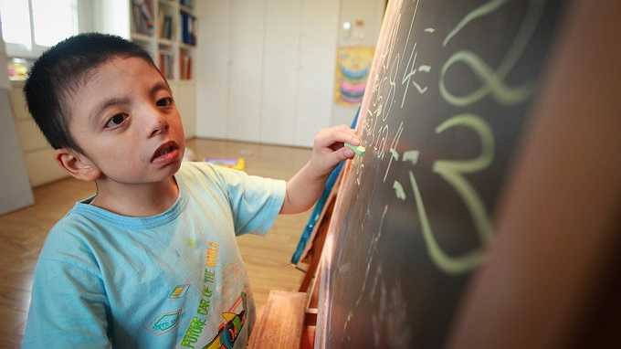 Nem trong một giờ học toán, giờ đây Nem có thể cộng trừ thành thạo