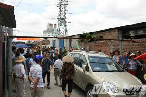 Công ty bột giặt VICO, công an viên, xã An Đồng, An Dương, Hải Phòng, cản trở phóng viên