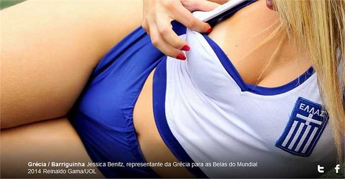 Người đẹp Decote Jessica Benitz