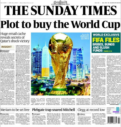 FIFA dự tính bỏ phiếu lại World Cup 2022