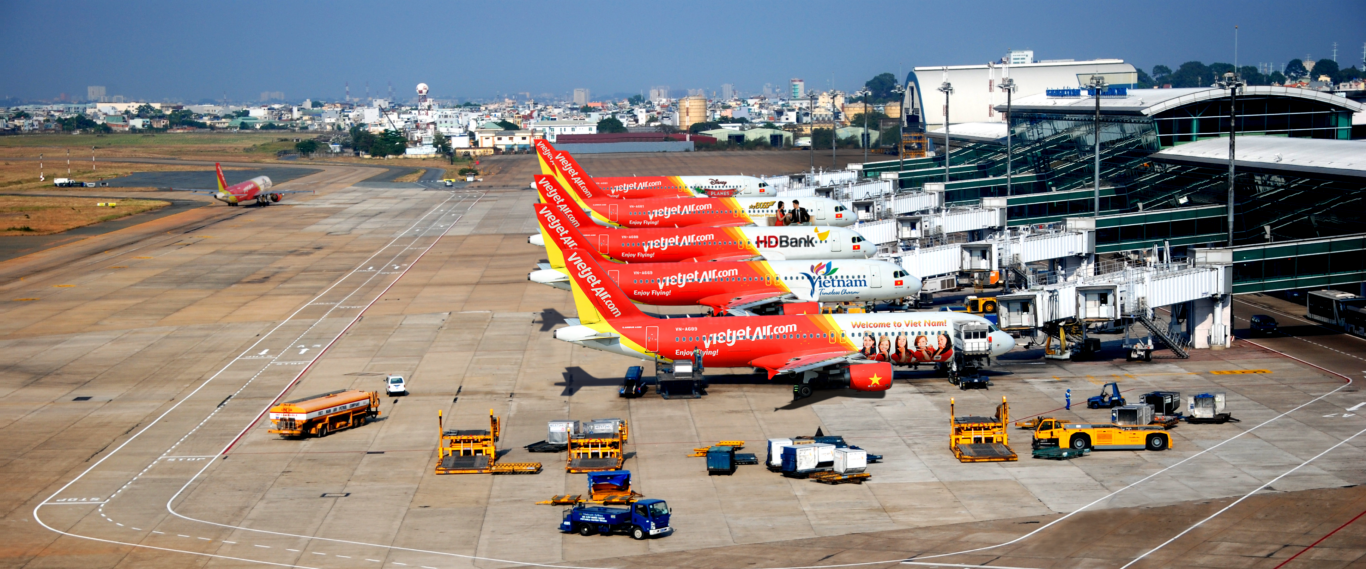Tàu bay mới của VietJet đã về đến sân bay Tân Sơn Nhất